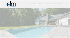 Desktop Screenshot of dm-zwembaden.be